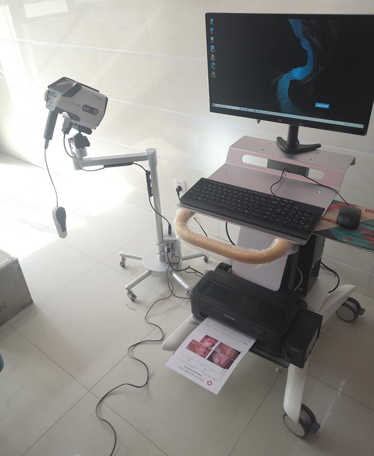 益柯達YKD-3001數(shù)碼電子陰道鏡裝機 益柯達YKD-3001數(shù)碼電子陰道鏡裝機